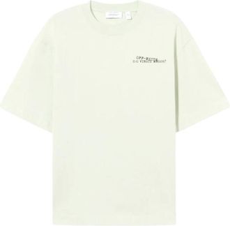 Off-white Light Green Oversized T-Shirt