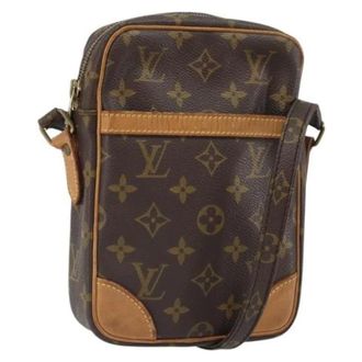 Louis Vuitton Pre-owned Canvas Crossbody Tas - Dames - Pre-owned - Bruin - Maat: ONE Size