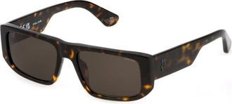 Police SPLL13 GOTH 2 722Y Mens Sunglasses Tortoiseshell Size 55
