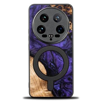 OEM Funda Bewood Unique Para Xiaomi 14 Ultra - Violeta Con Magsafe