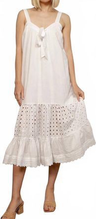 Nightcap Costa Coquette Dress In White