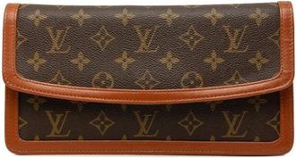 Louis Vuitton Pre-owned Pochette Dame GM - Dames - Vintage Clutch - Bruin - ONE Size - Leer - Vintage