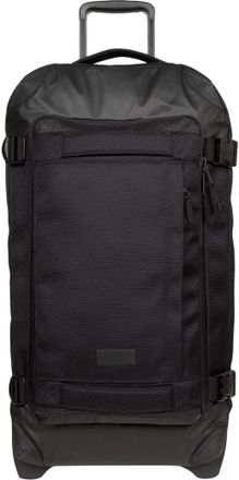 Eastpak Reisetasche EASTPAK TRANVERZ M, Damen, Gr. B/H/T: 36cm x 67cm x 30cm, schwarz, Nylon, Taschen Reisetasche, enth&auml;lt recyceltes Material (Global Recycle