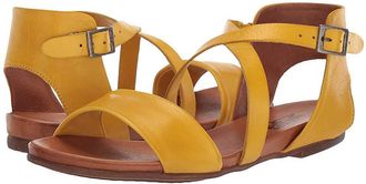 Miz Mooz Aster Womens Sandals Yellow : 8.5 B - Medium, Leather