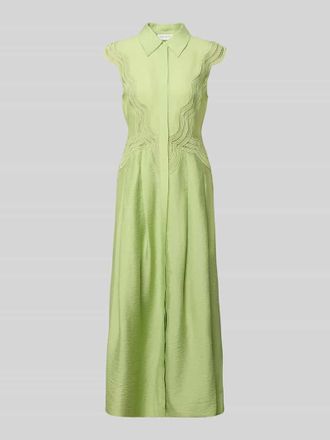 Copenhagen Muse Hemdblusenkleid aus Modal-Mix mit Spitze Modell COLE in Hellgruen, Gr&ouml;&szlig;e XL