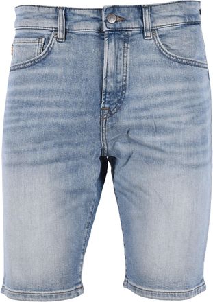Boss Orange by Hugo Boss Mens RE MAINE SHORTS LIGHT PASTEL BLUE Cotton - Size 36W/32L