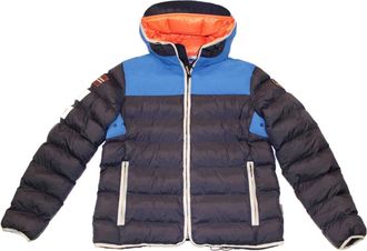 Napapijri Blauwe Piumino Jas - Heren - Gewatteerde jassen - Blauw - 2XL - Jassen