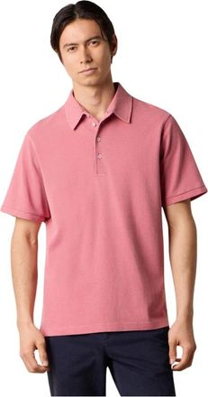 Brooks Brothers Washed Cotton Piqu&eacute; Polo - Heren - Polos - Roze - S - Katoen - Tops