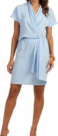 Trina Turk Enchantress Mini Dress In Cirrus Blue