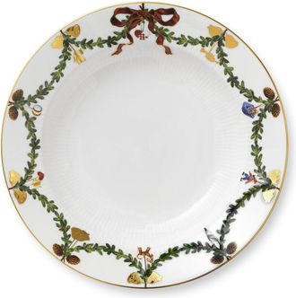 ROYAL COPENHAGEN Star Fluted Christmas Rim Soup Bowlwith $10 Credit