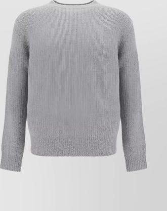 Sunflower regular fit long sleeve knit sweater