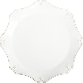 Juliska Berry and Thread Scallop Charger Plate in Whitewash at Nordstrom