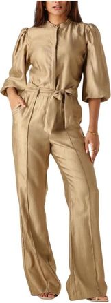 Aaiko Katy VIS 420 - Dames - Jumpsuits - Geel - XL - Polyester - Jumpsuits & Playsuits