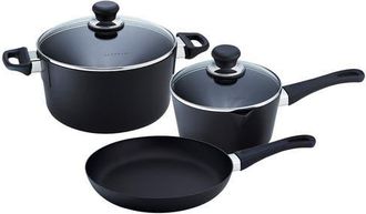 Scanpan Classic 5 Piece Nonstick Cookware Set in Black at Nordstrom