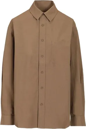 Matteau Mujer, Blusas y Camisas, Beige, Talla: L