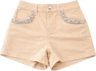 Liu Jo Casual Shorts, female, Beige, Size: W26 P9253 Shorts