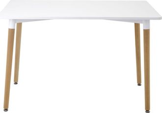 OEM Mesa Rectangular Blanca Moderna Para Sal&oacute;n Comedor Cocina