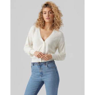 Vero Moda Vest met V-hals, knoopsluiting