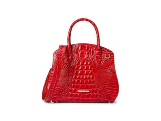 Brahmin Rosetta Cross Body Womens Handbags Sriracha, Leather/Polyester