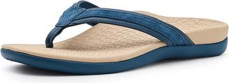 Vionic Tide 2.0 Womens Sandals Dark Denim Leather/Suede : 12 M