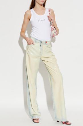 Diesel Trousers 1971 D-SENT-FSI, Womens, Cream