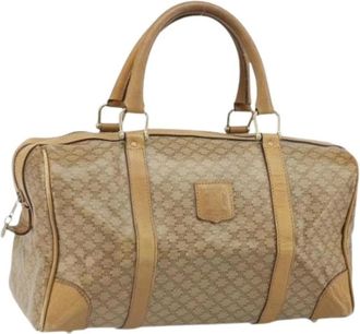 Celine Pre-owned Handbags, female, Beige, Size: ONE SIZE Pre-owned Plastic Handbag