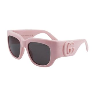 Gucci Ladies Black Square Sunglasses GG1545S 005