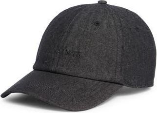 AllSaints Denim Baseball Cap in Black at Nordstrom Rack