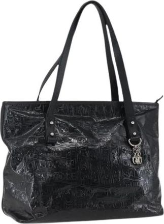 Ferragamo Pre-owned Tote Bags, female, Black, Size: ONE SIZE Pre-owned Tote Bag