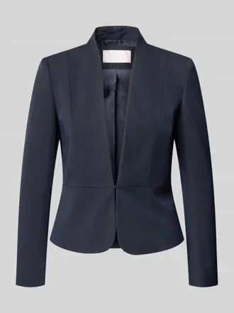Christian Berg Slim Fit Blazer mit Hakenverschluss in Marine, Gr&ouml;&szlig;e 36