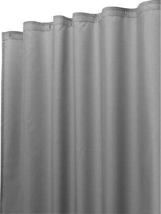 iDesign Solid Polyester Shower Curtain - 72 x 72 - Set of 2 - Gray at Nordstrom