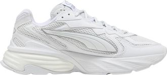 Puma Fade Nitro LS - Dames - Hardloopschoenen - Wit - 36 EU - Leer - Fitness
