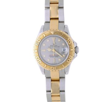 Rolex Pre-owned Rolex Yacht Master Automatic Chronometer Grey Dial Unisex Watch 169623 GYSO
