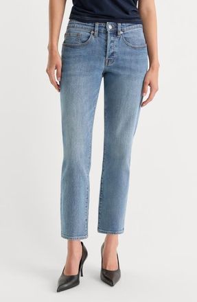 Good American Vintage Slim Straight Ankle Jeans in Savor at Nordstrom, Size 00