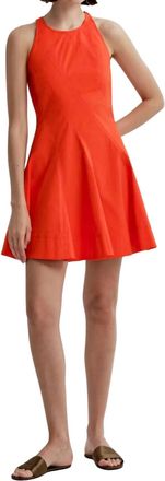 A.L.C. Grace Mini Dress In Poppy Red