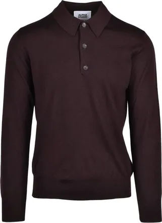 Alpha Studio Uomo, Top, Marrone, M, new