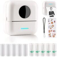OEM Litzee - Mini Impresora T&eacute;rmica Para Etiquetas Y Fotos - Resoluci&oacute;n De 205 Ppp - Velocidad De 10 Mm/s - Compatible Con Ios Y Android - Crezuo