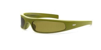 Retro Superfuture CERCHIETTO DRAGONCELLO S2O Mens Sunglasses Green Size 76