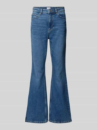 Jake*s Casual Bootcut Fit Jeans aus Baumwoll-Mix in Jeansblau, Gr&ouml;&szlig;e 34