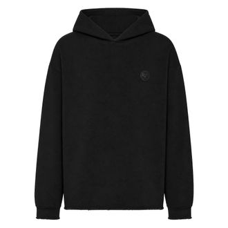 Plein Sport Fitness, Heren, Zwart, XS, Hoodie Sweatshirt