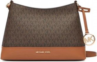 Michael Kors Andie Crossbodytas - Dames - Schoudertassen - Bruin - ONE Size - Polyester - Tassen