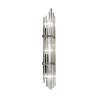 Netlighting Ontario Lifestyle Wall Light Polished Chrome 3x E14 in Grey