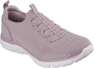 Skechers Womens Virtue Shoes, Mauve Pink, 4 UK