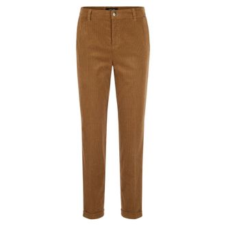 Marc Cain Broeken, Dames, Bruin, 2Xl, Franca Broek