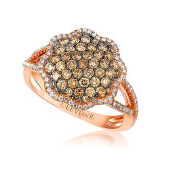 Le Vian Ladies Grand Sample Sale Ring in 14K Strawberry Gold