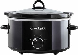 Crock-pot 4-Quart Classic Slow Cooker, Black
