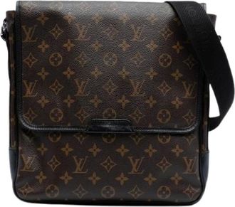 Louis Vuitton Pre-owned Cross Body Bags, female, Brown, Size: ONE SIZE Pre-owned Fabric Crossbody Bag