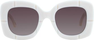 Kate Spade New York Brown Gradient Square Ladies Sunglasses JOSEY/G/S 0SZJ/HA 50