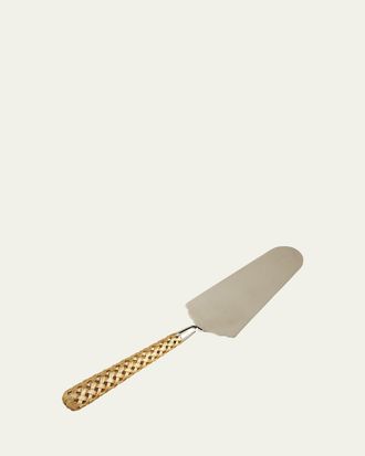 L'OBJET Braid 24K Gold-Plated Cake Server