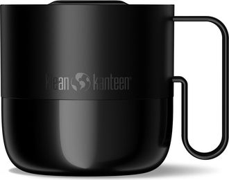 Klean Kanteen 12oz Rise Mug with Slide Lid in Black at Nordstrom